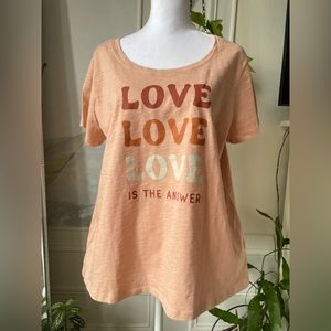 ✨HOST PICK✨ LAUREN CONRAD GRAPHIC BASIC TEE 🫶🏼